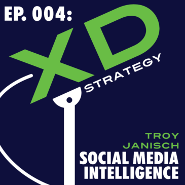 Experience Design Strategy XD UX Social Media Intelligence Troy Janisch